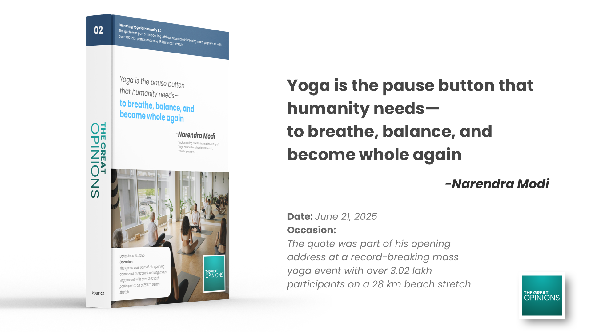 International Yoga Day 2025: Narendra Modi’s “Pause Button” for Balance, Unity, and Global Wellness