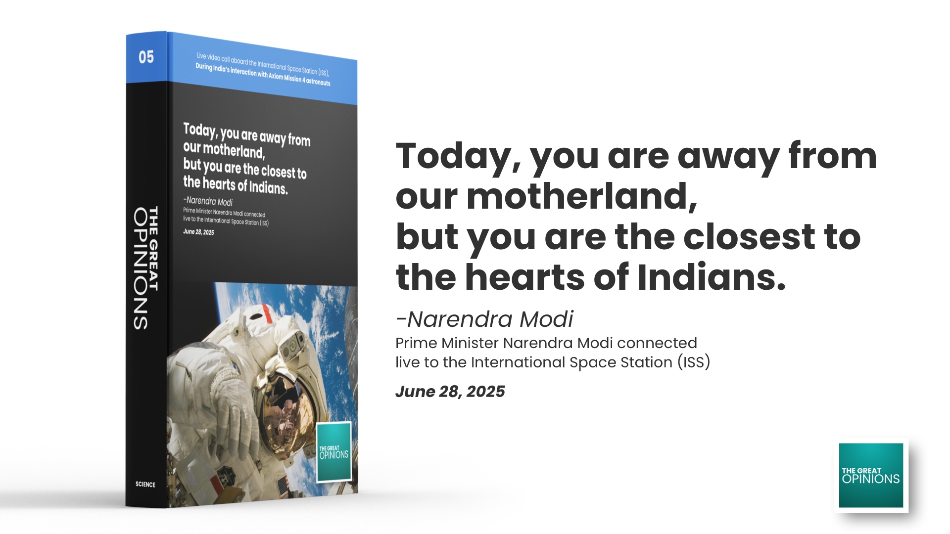 Shubhanshu Shukla’s ISS Journey: PM Modi’s Message Echoes Across Space