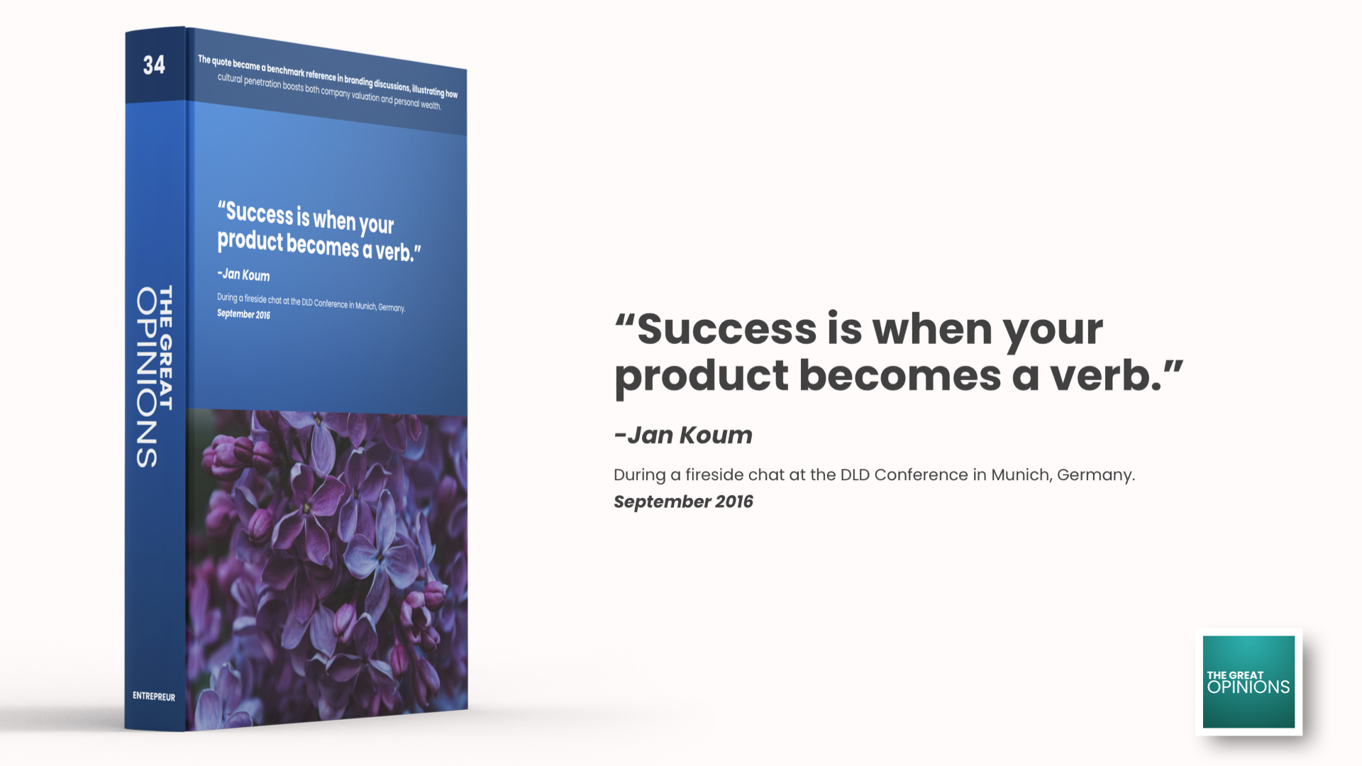 Jan Koum philosophy on success book visual